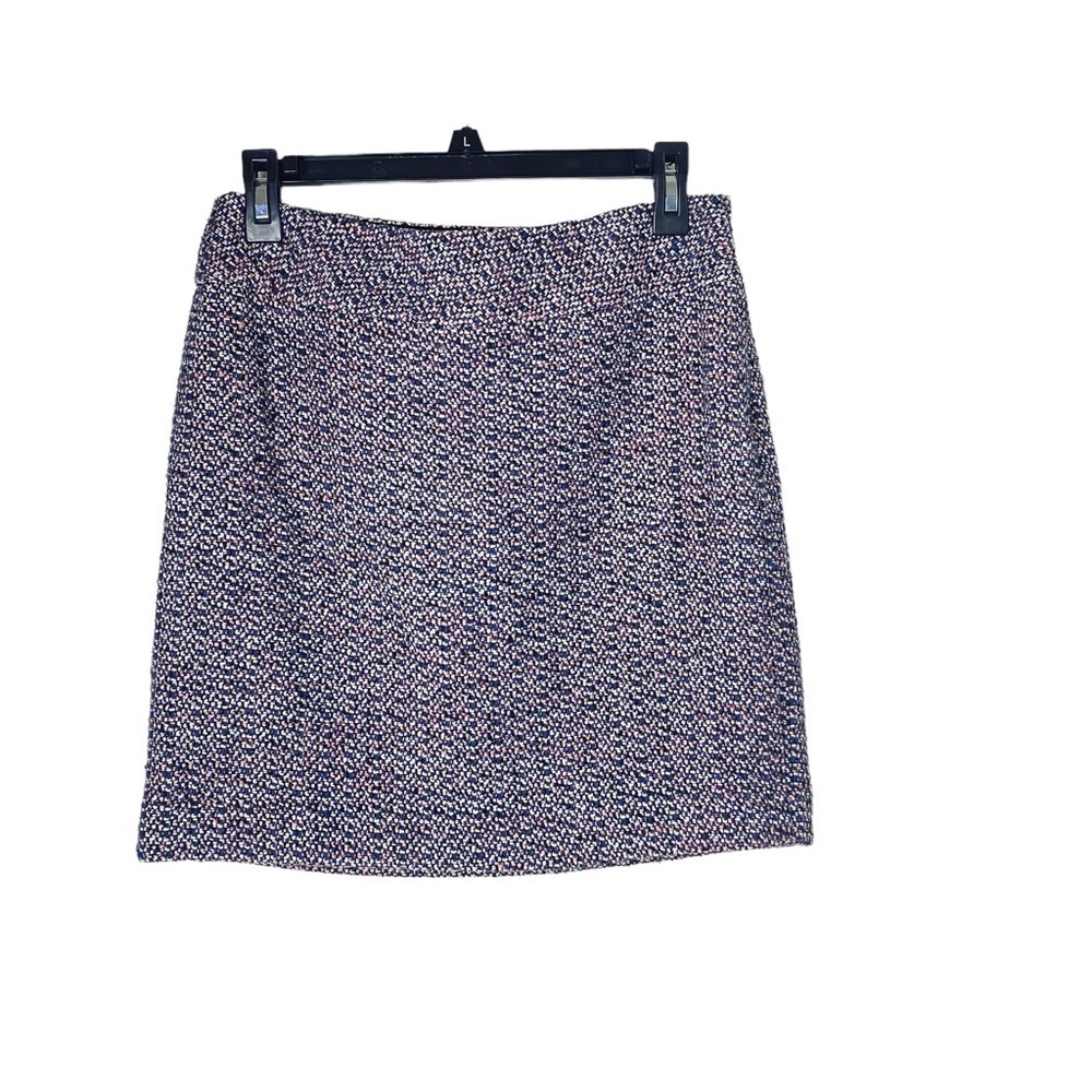 Loft  (Ann Taylor)   Multi Color Mini Skirt   Sz 4